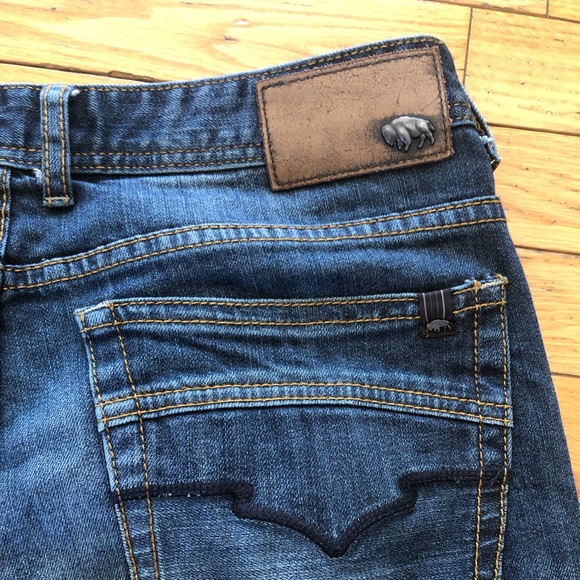 BUFFALO-King-X Slim boot stretch dark wash jeans. Size 31X34. - Picture 9 of 14